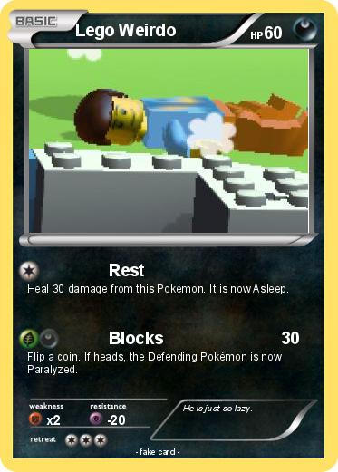 Pokemon Lego Weirdo