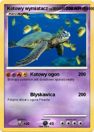 Pokemon Kotowy wymiatacz