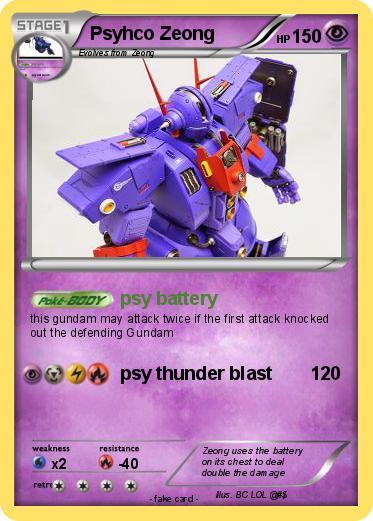 Pokemon Psyhco Zeong