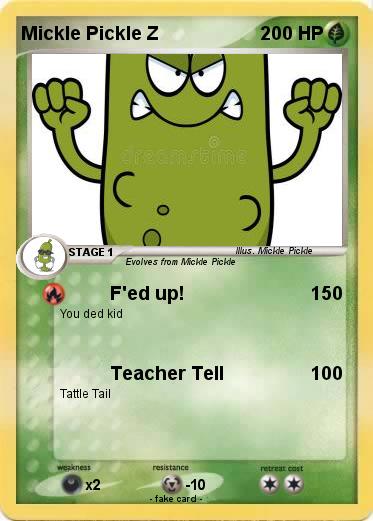 Pokemon Mickle Pickle Z