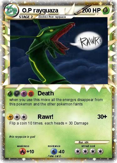 Pokemon O.P rayquaza