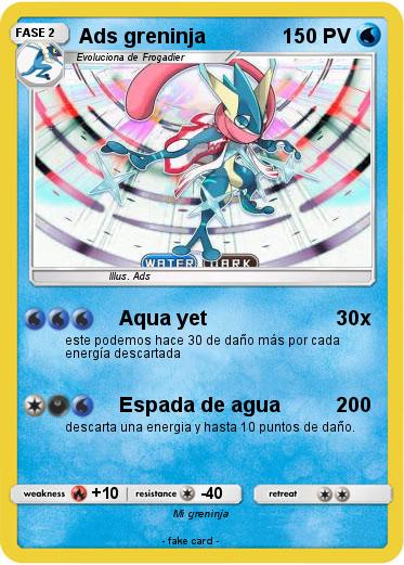 Pokemon Ads greninja