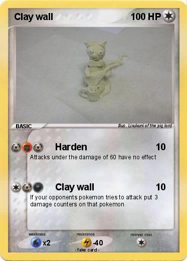 Pokemon Clay wall