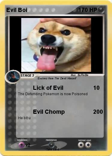Pokemon Evil Boi