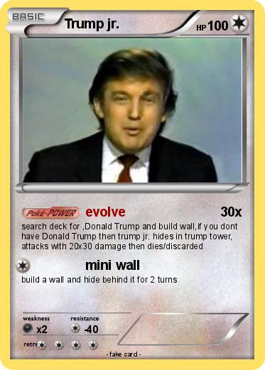 Pokemon Trump jr.
