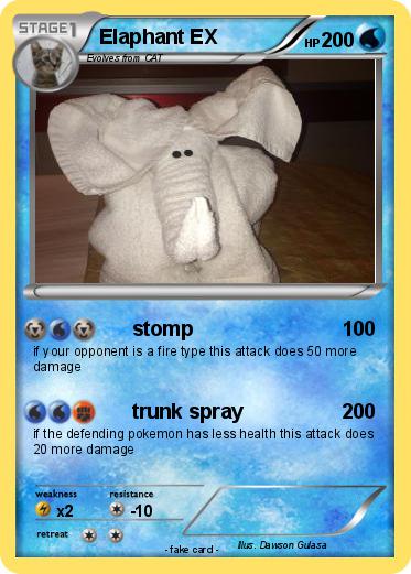 Pokemon Elaphant EX