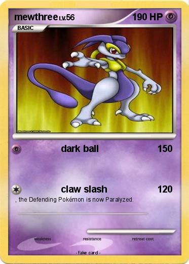 Pokemon mewthree