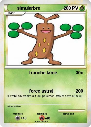 Pokemon simularbre