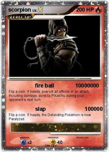 Pokemon scorpion