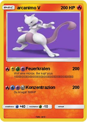 Pokemon arcanimo V