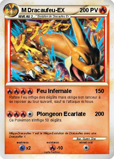 Pokemon M Dracaufeu-EX