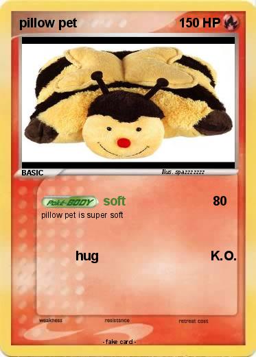 Pokemon pillow pet