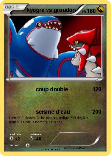 Pokemon kyogre vs groudon