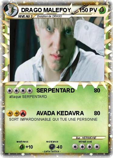 Pokemon DRAGO MALEFOY