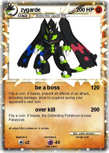 Pokemon zygarde
