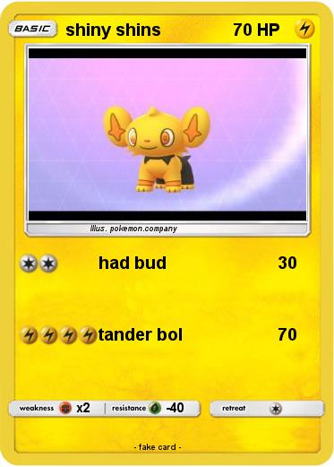 Pokemon shiny shins