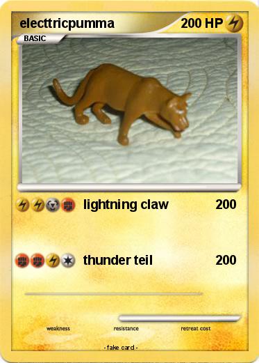 Pokemon electtricpumma