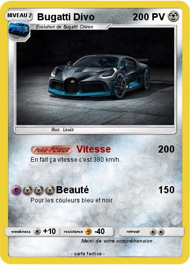 Pokemon Bugatti Divo