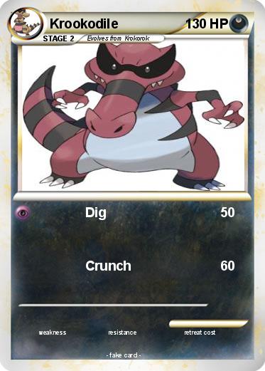 Pokemon Krookodile
