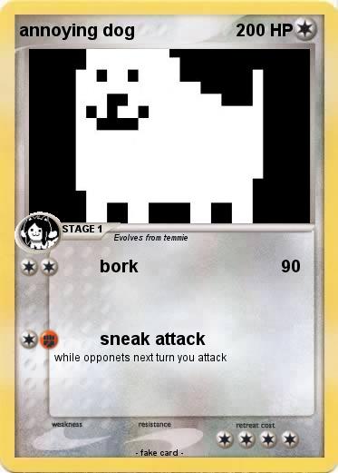 Pokemon annoying dog
