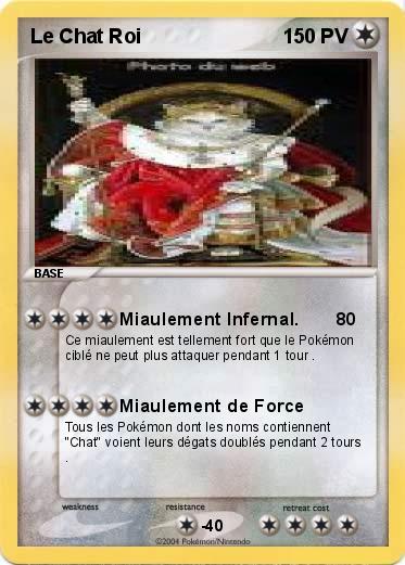 Pokemon Le Chat Roi