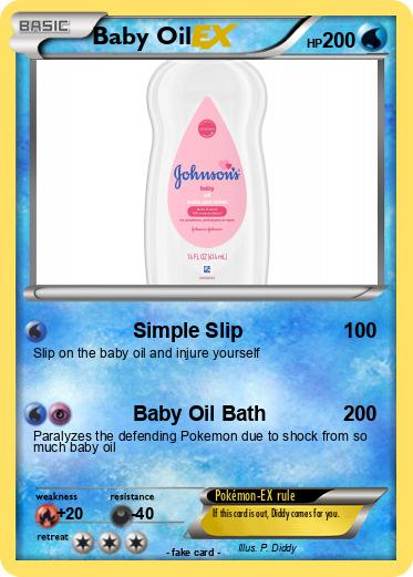 Pokemon Baby Oil
