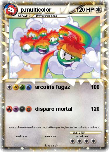 Pokemon p.multicolor