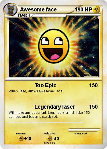 Pokemon Awesome face