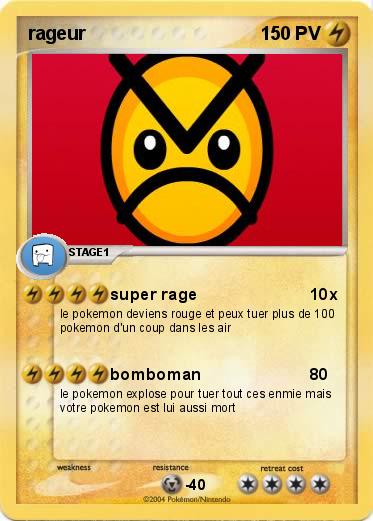 Pokemon rageur