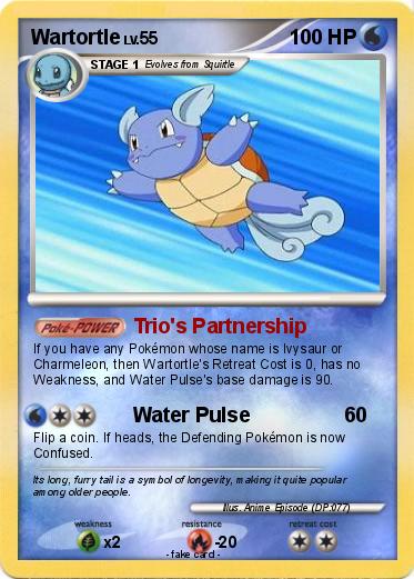 Pokemon Wartortle
