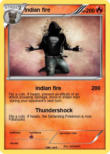 Pokemon Indian fire