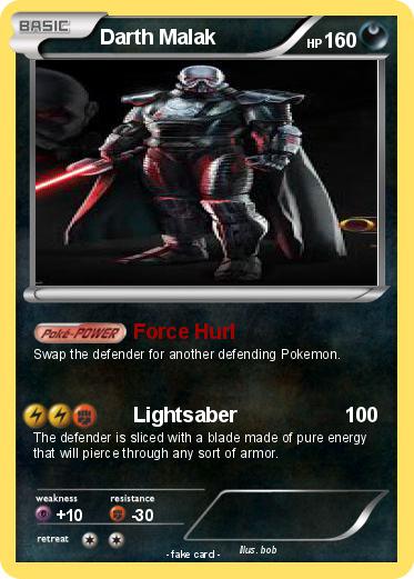 Pokemon Darth Malak