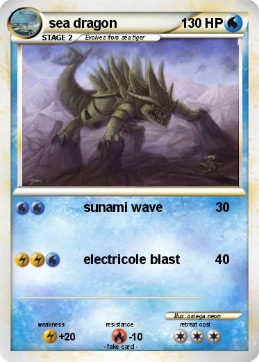 Pokemon sea dragon