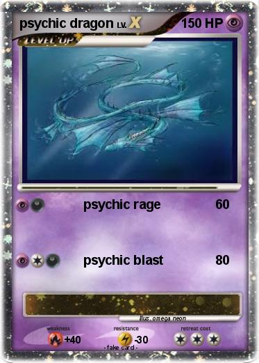 Pokemon psychic dragon