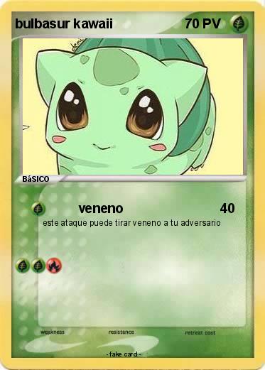 Pokemon bulbasur kawaii