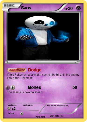 Pokemon Sans