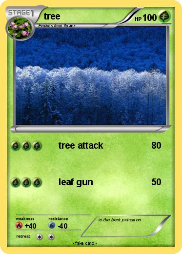 Pokemon tree