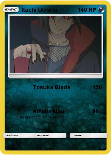 Pokemon Itachi Uchiha