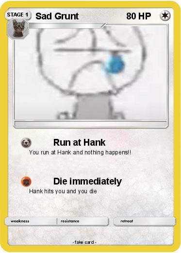 Pokemon Sad Grunt