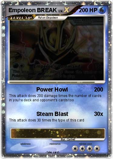 Pokemon Empoleon BREAK
