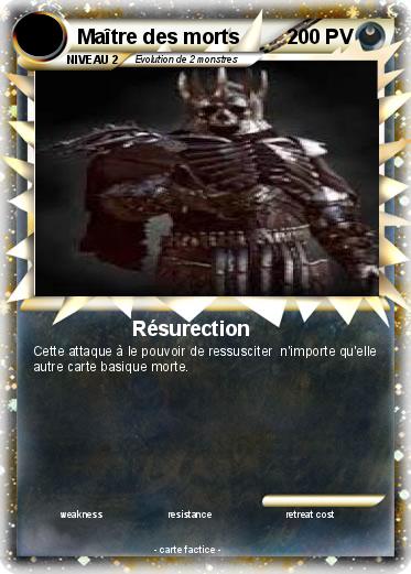 Pokemon Maître des morts