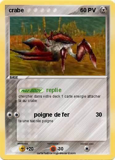Pokemon crabe