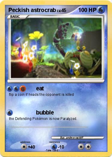 Pokemon Peckish astrocrab
