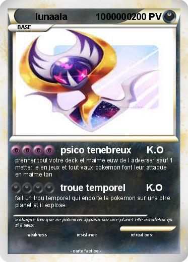Pokemon lunaala           1000000