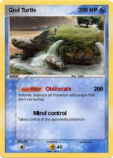 Pokemon God Turtle