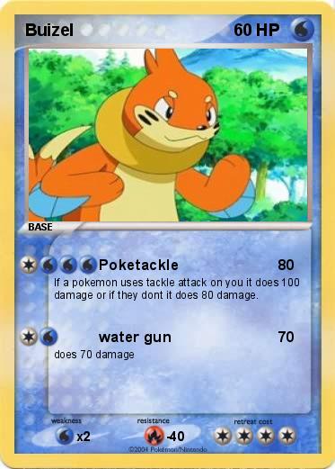 Pokemon Buizel