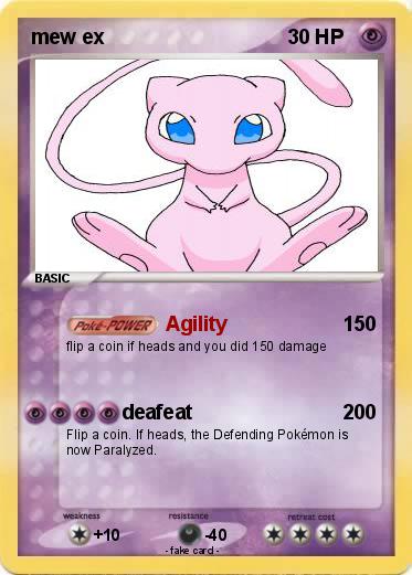Pokemon mew ex