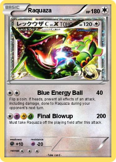 Pokemon Raquaza