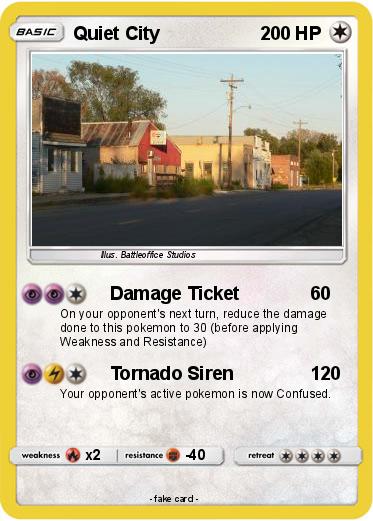 Pokemon Quiet City