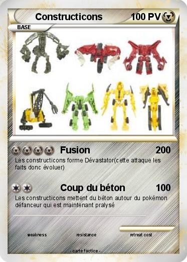 Pokemon Constructicons